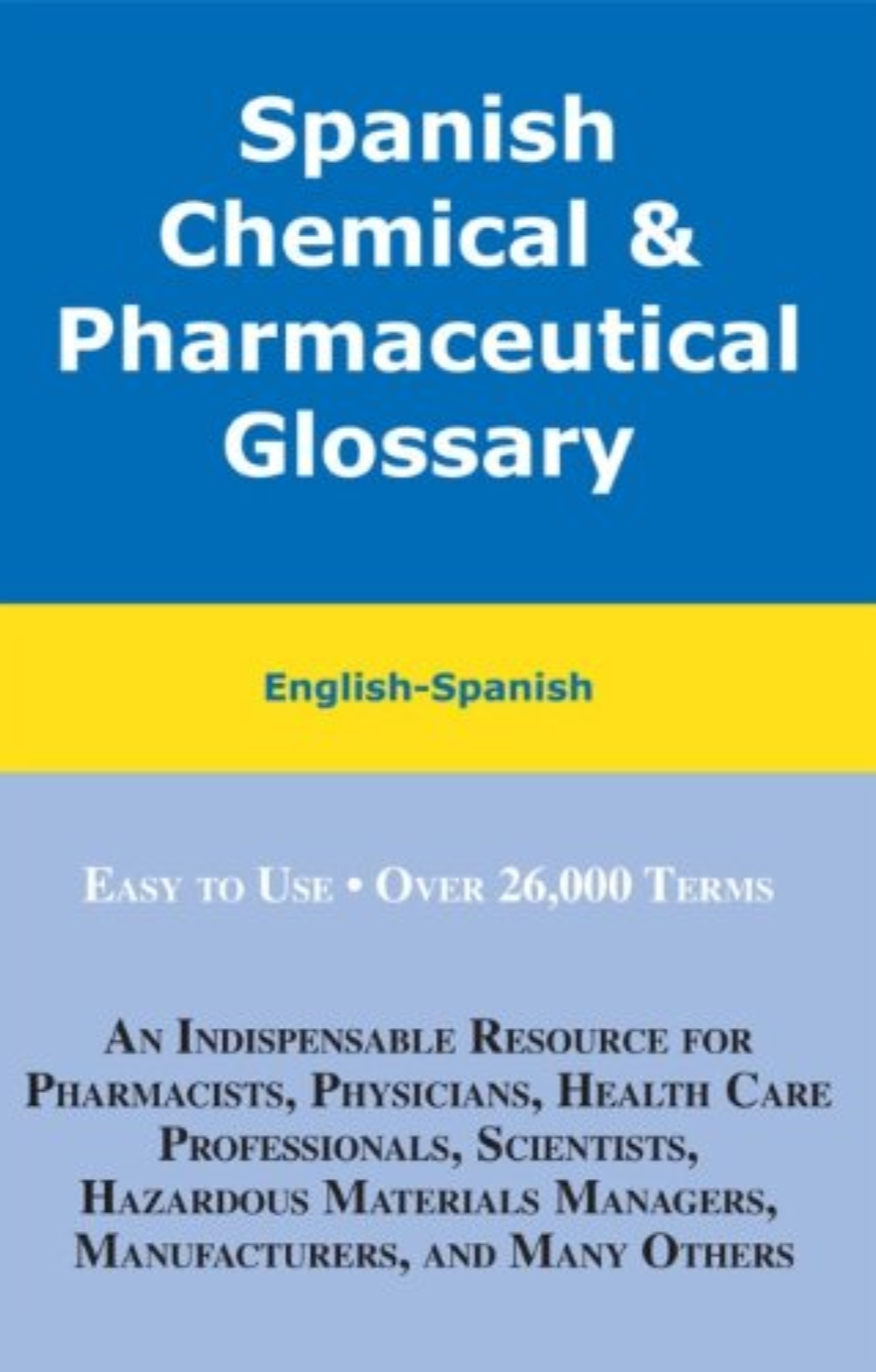 Spanish Chemical & Pharmaceutical Glossary